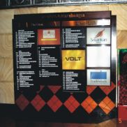Kompleks Antarabangsa Main directory at lobby: Back-lit timber base, vinyl film on acrylic