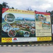 Suncity:Advertising billboard